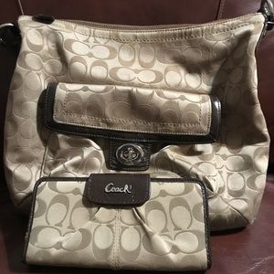 Authentic Coach Purse and wallet